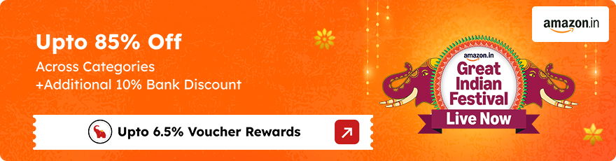 Promo banner with latest deals