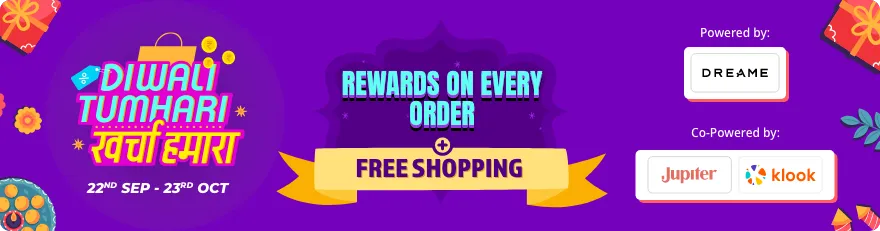 Promo banner with latest deals